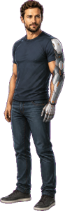 The man above, drawn full length at the size the game draws him
