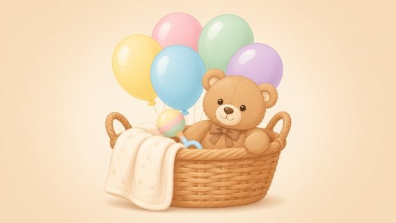 New baby, one of the fourteen occasions.